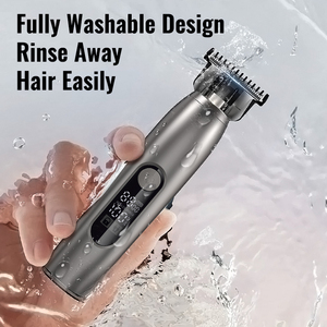 Máy cắt tóc không dây chuyên nghiệp OEM mới, sạc điện, dành cho nam, hoạt động ngoài trời, mua trực tuyến, dùng được cho râu - Product Image 3