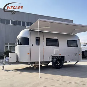 Wecare 550*210*210Cm Airstream Camper Caravan Off-Road Reisaanhangwagen