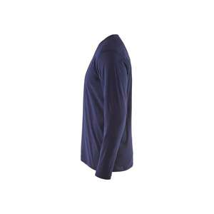 BLAKLADER - 350010428800XL T-<b>shirt</b> long sleeved <b>Navy</b> <b>Blue</b> - EAN 7330509596678 WORK T-<b>SHIRTS</b> AND <b>POLO</b> <b>SHIRTS</b> - Product Image 4