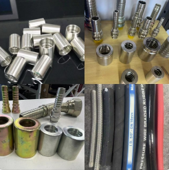 Machine à sertir rapide pour tuyaux hydrauliques et sanitaires en caoutchouc de qualité, très vendue, avec service de coupe, diamètre 6-51 mm - Product Image 5