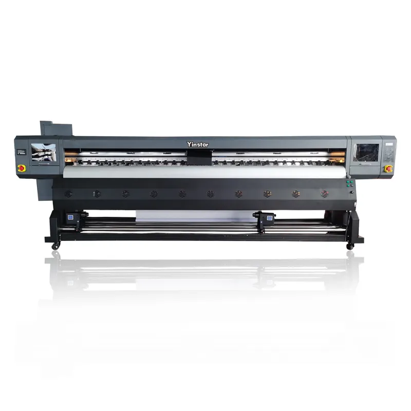 Endüstriyel yazıcı en iyi branda yazıcı 3.2m 4Head fotoğraf basma makinesi profesyonel yazıcı çizici