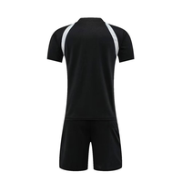 Maillot d'arbitre de football professionnel, maillot de football personnalisé, tenue d'entraînement, kit d'uniforme d'arbitre de football