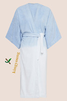 KY Kimonos en coton pour femmes grande taille taille Robes à nouer propriétés thermiques demi-manche longueur genou motif plage hôtel vêtements de nuit
