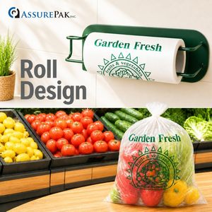 ถุงใส่อาหารใส AssurePak ขนาด 10x15 นิ้ว จำนวน 1750 ชิ้น ผลิตจาก HDPE แบบม้วน ใช้ซ้ำได้ - Product Image 4