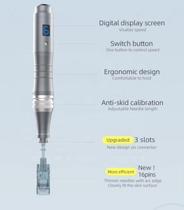 ตลับเข็มฉีดยาแบบใช้แล้วทิ้ง รองรับ OEM ODM บรรจุภัณฑ์โลโก้สั่งทำได้ ใช้ในบ้านหรือร้านเสริมสวย กระตุ้นรูขุมขนบนใบหน้าและหนังศีรษะ - Product Image 3