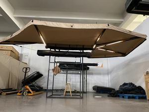 Car <b>Canopy</b> 2M 2.5M Free Standing Vehicle 270 360 Degree Waterproof Car Side Rear <b>Tent</b> Awning with Walls Door - Product Image 2