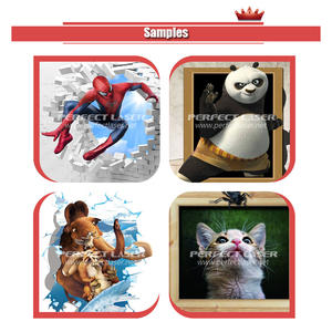 Vertikaler Wandtintenstrahl-Wand drucker <span class=keywords><strong>3</strong></span>-D-Wanddruckmaschine mit UV-Spezial tinte für synthetische Pigment wandmalerei Mehrfarbig - Product Image 4