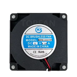 Dc Cooling Fans 40x10mm Silent 5v 12v Brushless Motor High Blowers Mini Fan Small Projector 4010