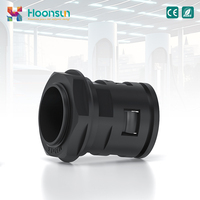 Hoonsun Presse-étoupe industriel à filetage PG en nylon PA66, étanche IP68, grande taille, pour câbles basse tension 18-25mm