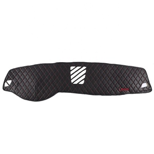 Couverture Tableau Bord Voiture En Cuir Fiber Carbone Tapis Tableau Bord Pare Soleil Accessoires Pour Toyota Chr Pour C Hr 2016 2020 2021 2022 2023 Black Black