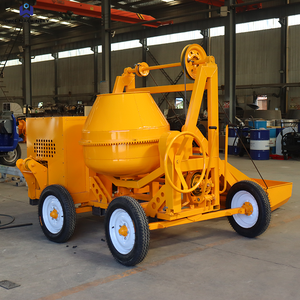 <span class=keywords><strong>Hormigonera</strong></span> diésel de 500L con cabrestante, tolva elevadora, carro y estructura de pórtico, <span class=keywords><strong>hormigonera</strong></span> autocargable - Product Image 2