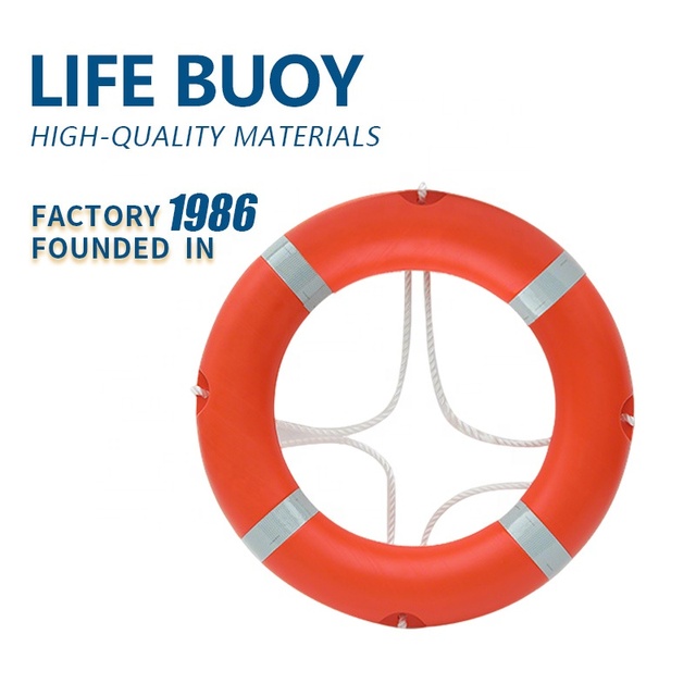 Life Buoy Rescue Orange Color Survival Surface CCS Solas Approved Marine Lifebuoy