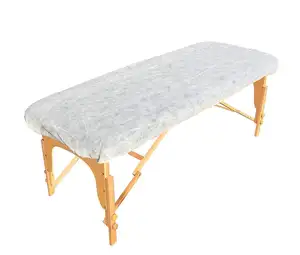 Wegwerp Lakens Cover Massage Tafel Vel Geweven Papier Spa Massage Lakens Waterdicht Oilproof Voorgesneden Uitgerust Laken