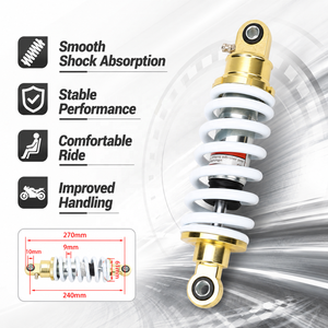 <span class=keywords><strong>Amortisseur</strong></span> arrière 240 mm, ressort 9 mm pour moto tout-terrain 70cc 90cc 110cc 125cc 150cc, <span class=keywords><strong>quad</strong></span>, kart, scooter - Product Image 5