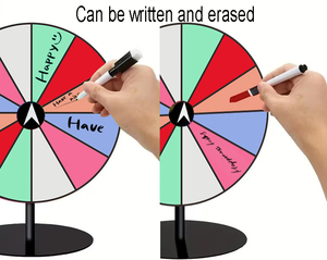<span class=keywords><strong>Roulette</strong></span> de roue de prix en acrylique de haute qualité Spin of Fortune Promotion de remise colorée et fête pour cadeau promotionnel. - Product Image 5