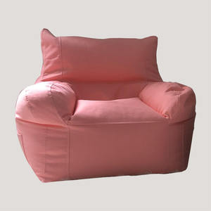 Sofá Individual Nórdico Moderno, Puff Tipo Tatami con Relleno de Espuma EPS y Tapicería de Tela Granulada - Product Image 1