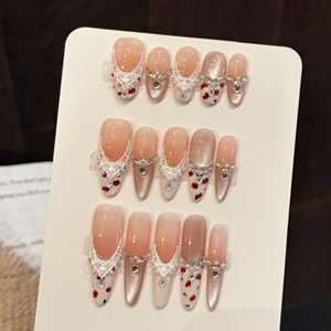 เปิดตัวสินค้าใหม่ <span class=keywords><strong>เจ</strong></span><span class=keywords><strong>ล</strong></span>เพชรประกายมุกสีเขียว กลิ่นกุห<span class=keywords><strong>ล</strong></span>าบผีเสื้อ  ทำมืออย่างประณีต  พร้อมติด<span class=keywords><strong>เล็บ</strong></span>แบบกด - Product Image 5