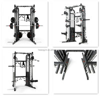 Equipo de Gimnasio Multifuncional Todo en Uno para el Hogar, Fabricación Directa, Multigimnasio Completo para Sentadillas y Levantamiento de Pesas