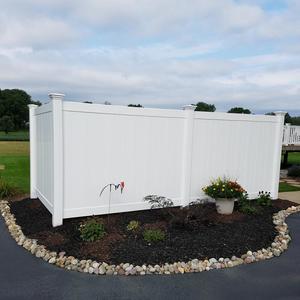 Recinzione per la Privacy in Vinile <span class=keywords><strong>Bianco</strong></span> 1,8 m H x 2,4 m L, Pannelli in PVC e Recinzione in Plastica per Cortile Anteriore - Product Image 3