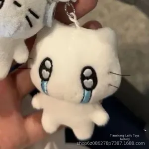 Dễ thương phim hoạt hình chữa bệnh Keychain ít cuốn sách màu đỏ cùng một phong cách Búp bê Ba lô trang trí sang trọng Tai nghe mèo Mặt dây chuyền độc đáo đồ chơi sang trọng - Product Image 3