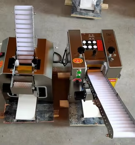 Bột Tortilla roti chapati Arabic pita bánh mì samosa empanada Đĩa bột bánh bao wrapper máy làm hoành thánh da wrapper - Product Image 4