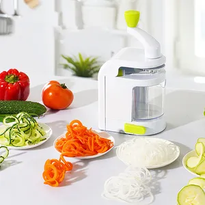 Haushalt Küchenwerkzeug multifunktionale handkurbel Gemüse Rettich Wender Kartoffel-Spiralfräser
