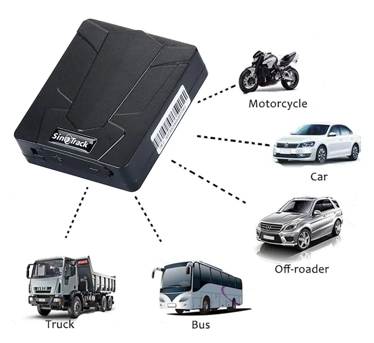 Mini su geçirmez SinoTrack ST-905 GPS Tracker güçlü manyetik araba bisiklet GPRS GSM cep telefonu