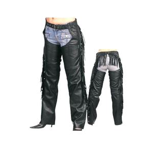 Chaps de moto en cuir véritable pour femmes Bikers Western Style Horse Riding Application Made in Pakistan - Product Image 1