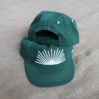 Gorra Snapback de Lona de Algodón de 5 Paneles sin Estructura para Hombre, Personalizada al por Mayor, de Alta Calidad, con Visera Plana y Logotipo Bordado en 3D, Estilo Vintage