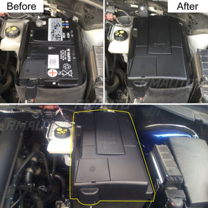 Cubierta Protectora Impermeable y Antipolvo para la Batería del Motor, Electrodo Negativo, para Skoda Kodiaq Octavia 5E A7, para VW Tiguan L 2016-2021 - Product Image 1