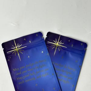 Pochette en feuille thermoscellable à trois côtés avec impression personnalisée, surface d'impression pour masque facial, emballage cosmétique - Product Image 5