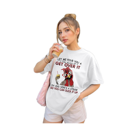 Nouveau T-shirt à la mode européen à manches courtes pour hommes Livraison rapide Anti-boulochage Respirant Style décontracté 3D Animal/motif floral
