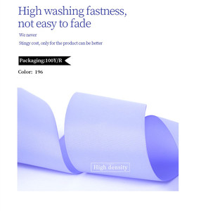 Rubans en gros-grain de polyester solide de 3 pouces, 20 couleurs, 2 <span class=keywords><strong>yards</strong></span> chacun, <span class=keywords><strong>40</strong></span> <span class=keywords><strong>yards</strong></span> au total, pour emballages cadeaux, DIY, nœuds et cheveux - Product Image 4