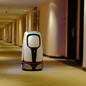 <span class=keywords><strong>Robot</strong></span> <span class=keywords><strong>serveur</strong></span> pour hôtel, <span class=keywords><strong>restaurant</strong></span>, service de recyclage des plats, <span class=keywords><strong>robot</strong></span> de livraison de nourriture Robint <span class=keywords><strong>avec</strong></span> une charge utile de 50 kg et une navigation LDS - Product Image 2