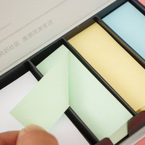 Gift <b>memo</b> box sets available. Multi-color tear-off <b>memo</b> <b>pads</b>, business office stickers, logo printing available. - Product Image 3