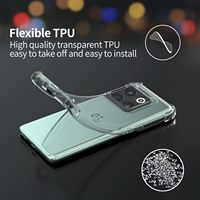 Coque transparente en TPU antichoc pour OnePlus 10T Nord CE4 Lite avec coque arrière transparente pour téléphone portable pour OnePlus 13 Ace 5 Pro