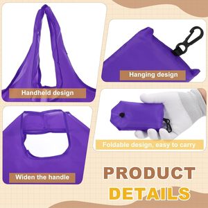 Custom Print Recycled Sublimation <b>Foldable</b> Shopping <b>Bag</b> With Pouch <b>Foldable</b> Party Recycle Custom Grocery Eco - Product Image 3