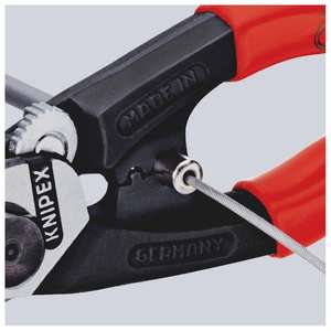 KNIPEX 95 62 190 Coupeur de câble métallique forgé avec poignées multi-composants 190 mm - Product Image 2