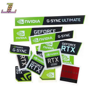 Adesivo Decorativo per Laptop e Desktop NVIDIA GTX GEFORCE, Nuovo Design di Etichetta Adesiva - Product Image 2