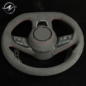 Volant sport en fibre de carbone et PU LED de haute qualité pour modèles <span class=keywords><strong>Audi</strong></span> A3/A4 B9 A5 RS3-7 S3-S6 - Product Image 3