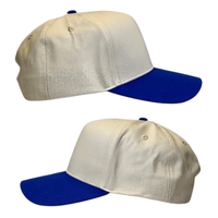 Casquette de baseball décontractée et sportive, structurée, vintage, à deux tons, avec logo brodé 3D personnalisé, pour hommes et femmes