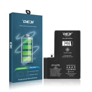 DEJI IEC62133 ISO9001 Neutral Sticker Li-ion High Capacity Battery For Iphone 14 PRO