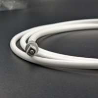 Cable de Fibra Óptica Toslink de Alta Calidad con Carcasa de Metal Cromado y Revestimiento de PVC para HDTV 1080P, Reproductor de DVD, Altavoces y Tarjetas de Sonido