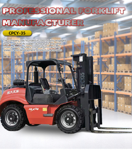 4x4 4wd שטח כל משטח גס מלגזה משאית מלגזה קטנה שטח - Product Image 6