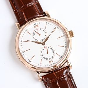 Montres mécaniques tendance et très vendues avec boîtier doré et fonction phase de lune. - Product Image 5