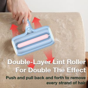 Herramienta Moderna y Ecológica para Eliminar el Pelo de Mascotas, Perros y Gatos, Rodillo Quitapelusas Reutilizable con Contenedor para Pelos - Nuevo Diseño Mejorado - Product Image 6