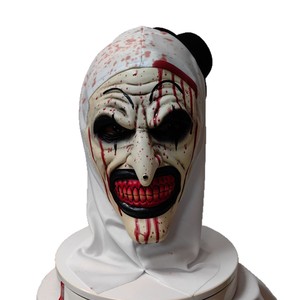 Masque de Clown d'Halloween en Latex Ensanglé, Masque Complet pour Cosplay d'Horreur, Accessoire de Costume de Fête - Product Image 5