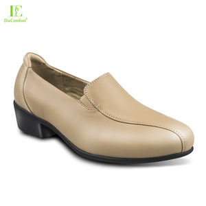 Diacomfort <span class=keywords><strong>Chaussures</strong></span> <span class=keywords><strong>de</strong></span> <span class=keywords><strong>sécurité</strong></span> <span class=keywords><strong>orthopédiques</strong></span> pour femmes avec <span class=keywords><strong>semelles</strong></span> d'hiver en cuir imperméable pour le soutien <span class=keywords><strong>de</strong></span> la voûte plantaire supérieure-Tissu en caoutchouc EVA - Product Image 1