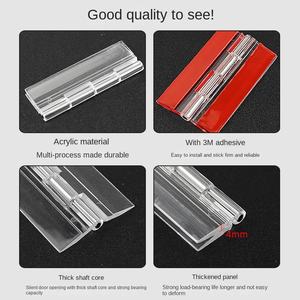 थोक उच्च गुणवत्ता पारदर्शी फोल्डिंग प्लास्टिक ऐक्रेलिक टिका लिविंग रूम अलमारियाँ के लिए 35 मिमी व्यास आधुनिक डिजाइन - Product Image 4