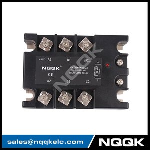 DC <span class=keywords><strong>o</strong></span> AC control 10-120 un relé de estado sólido trifásico con indicador LED - Product Image 2